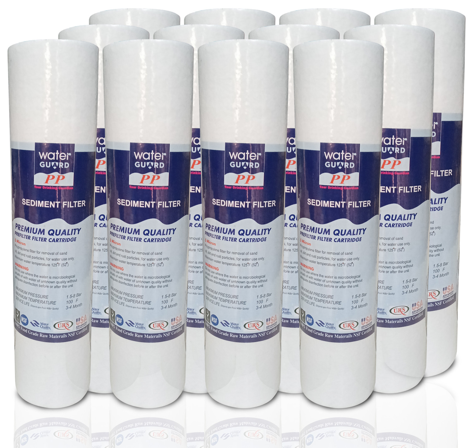 OFFER  12 PCS WATER GUARD  PP Sediment (100gm) ONLY 840 TK