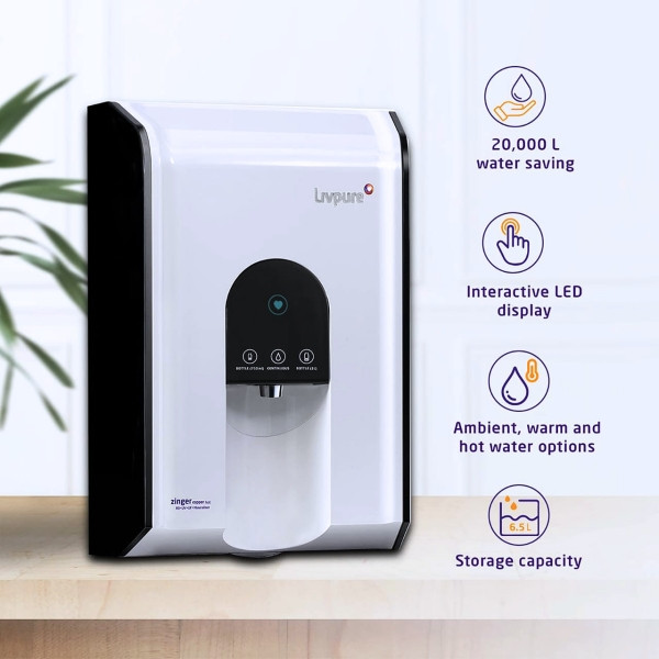 Livpure Zinger Copper Hot Water Purifier