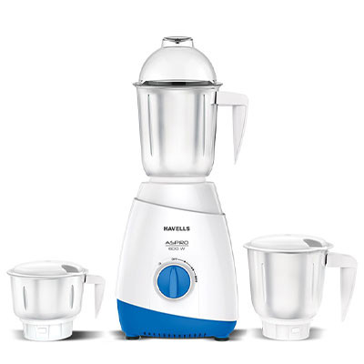Havells Aspro 600W Mixer Grinder – Powerful & Efficient