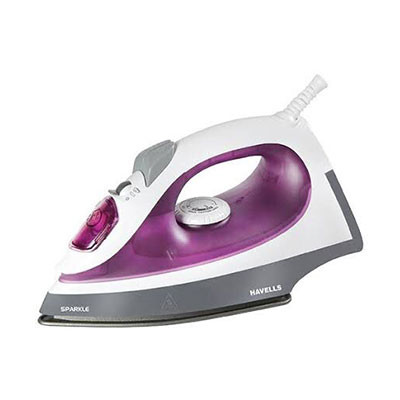 Havells Sparkle 1250W Steam Iron – Powerful Steam & Smooth Performance