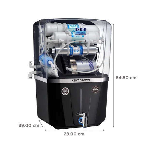 KENT Crown Plus-B Water Purifier | RO + UV + UF + TDS Control with Elegant Design